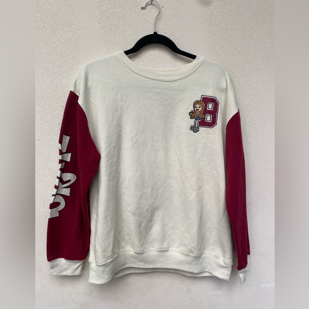 Bratz collegiate style sweatshirt